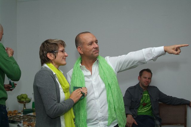 Leo und Edith Fuchs bei der Eröffnung - 19.9.2013